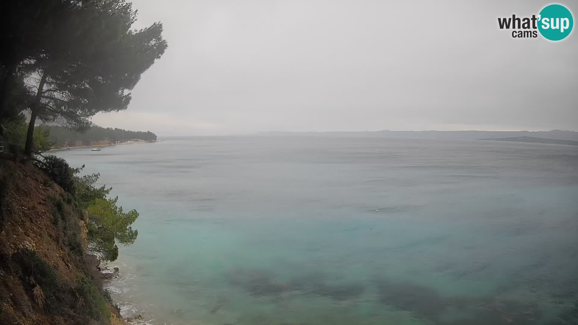 Webcam Strand Potočine Bol – Liveblick auf Borak Beach, Insel Brač