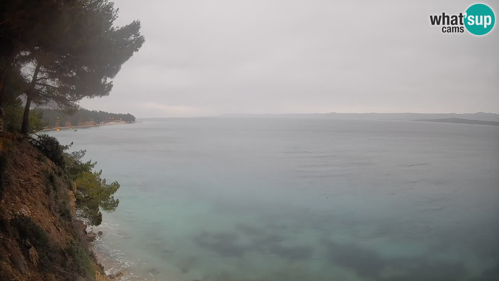 Webcam Potočine Beach Bol – Live View of Borak Beach, Brač Island