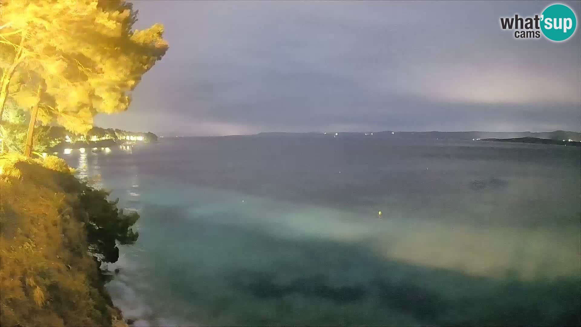 Webcam Playa Potočine Bol – Vista en vivo de Borak Beach, Isla de Brač