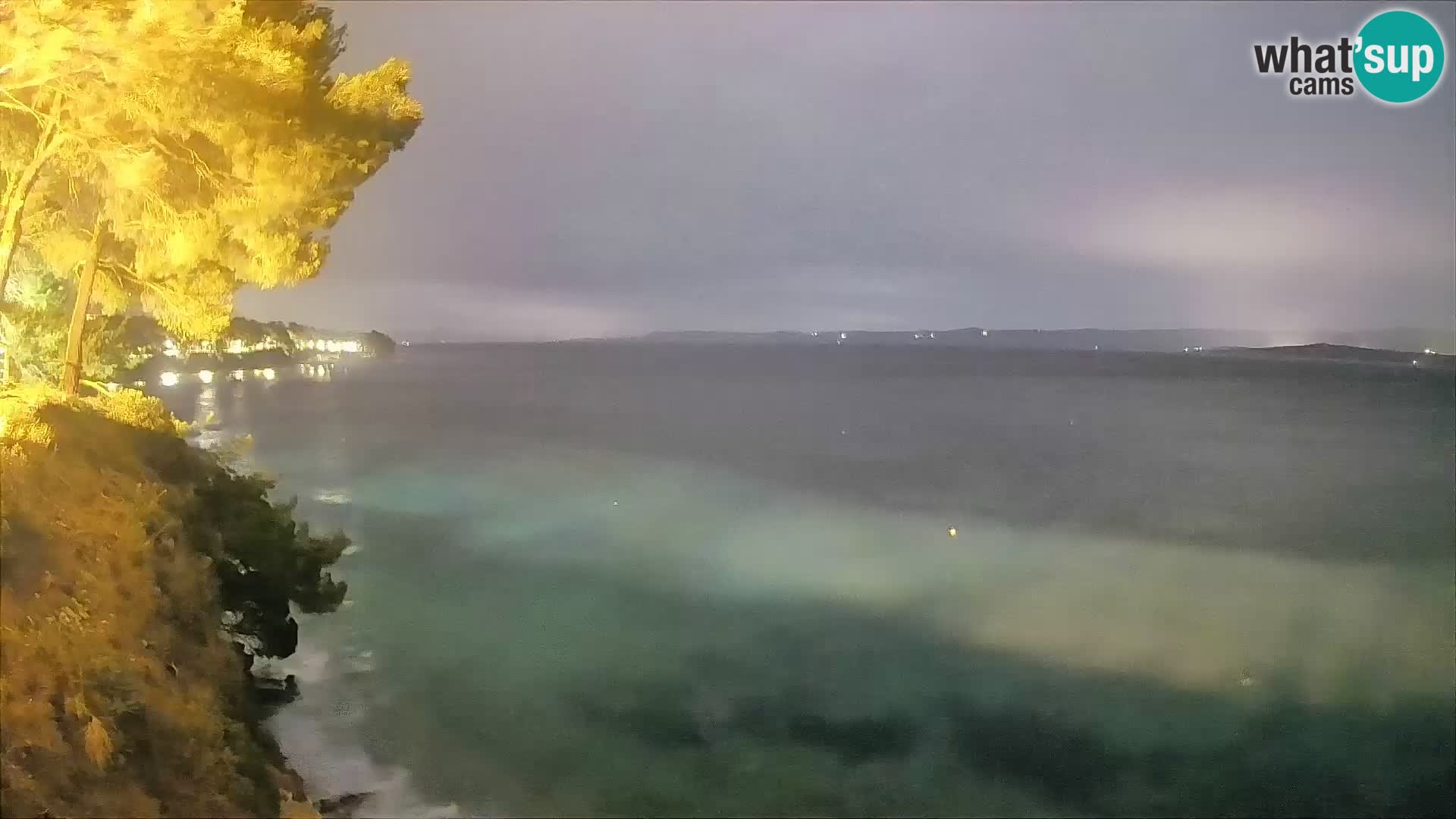 Webcam Potočine Beach Bol – Live View of Borak Beach, Brač Island