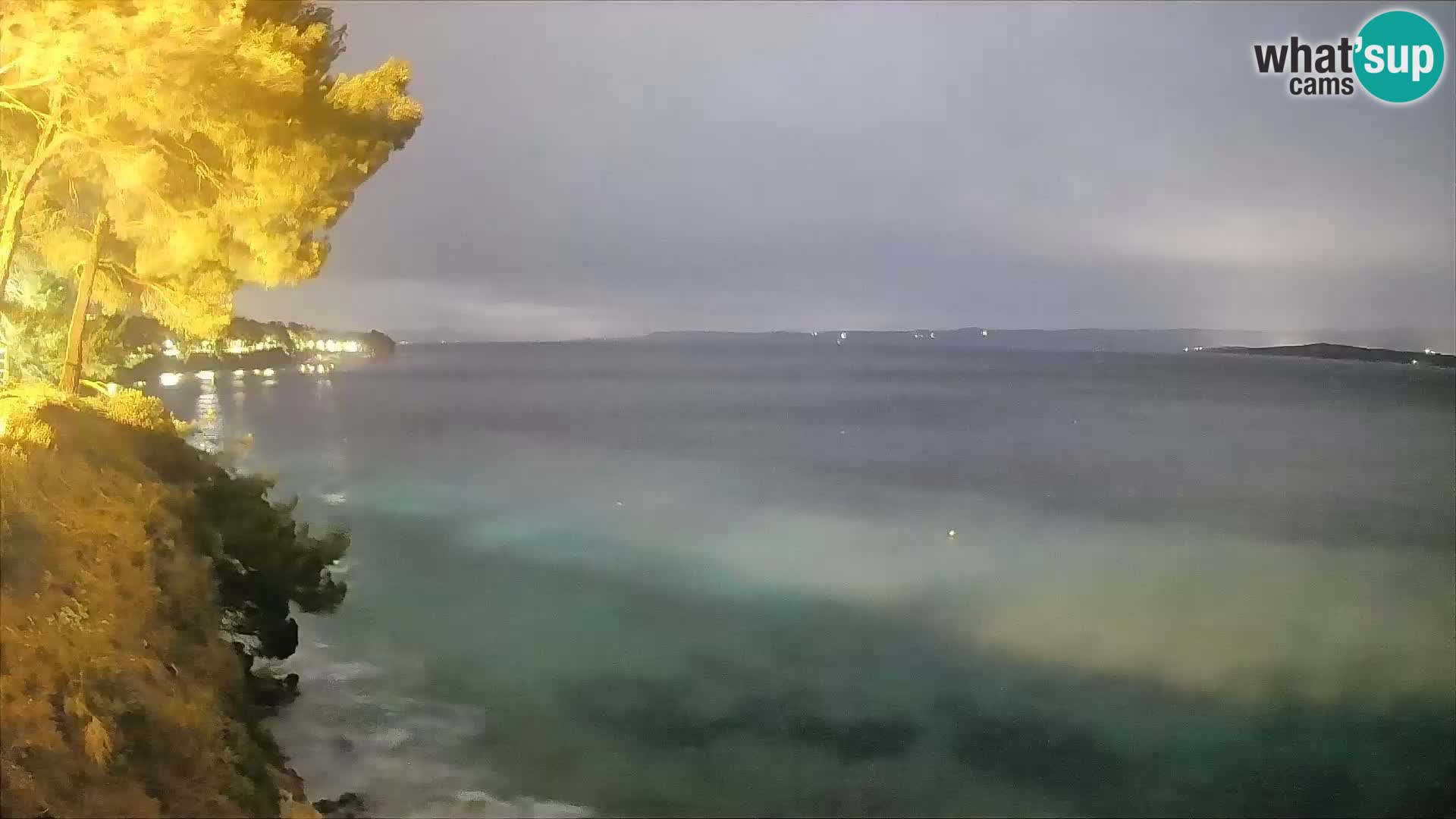 Webcam Potočine Beach Bol – Live View of Borak Beach, Brač Island