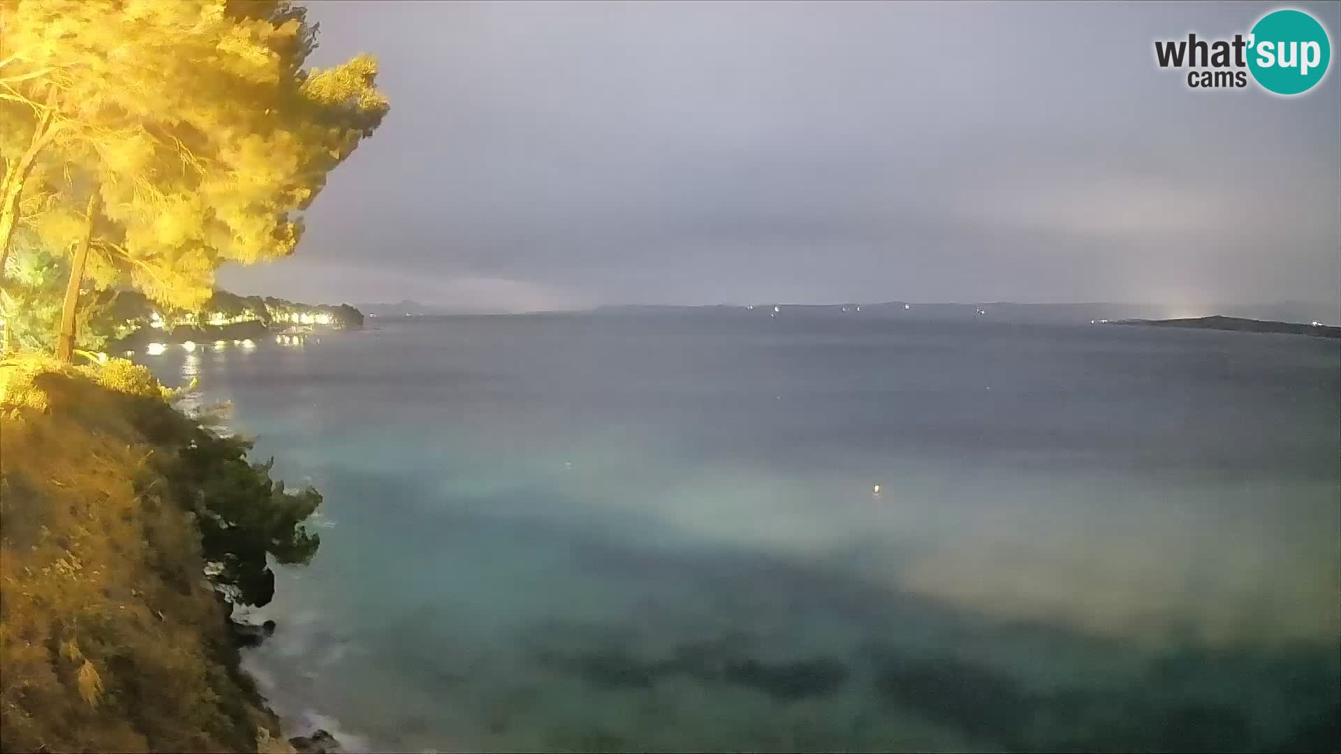 Webcam Strand Potočine Bol – Liveblick auf Borak Beach, Insel Brač