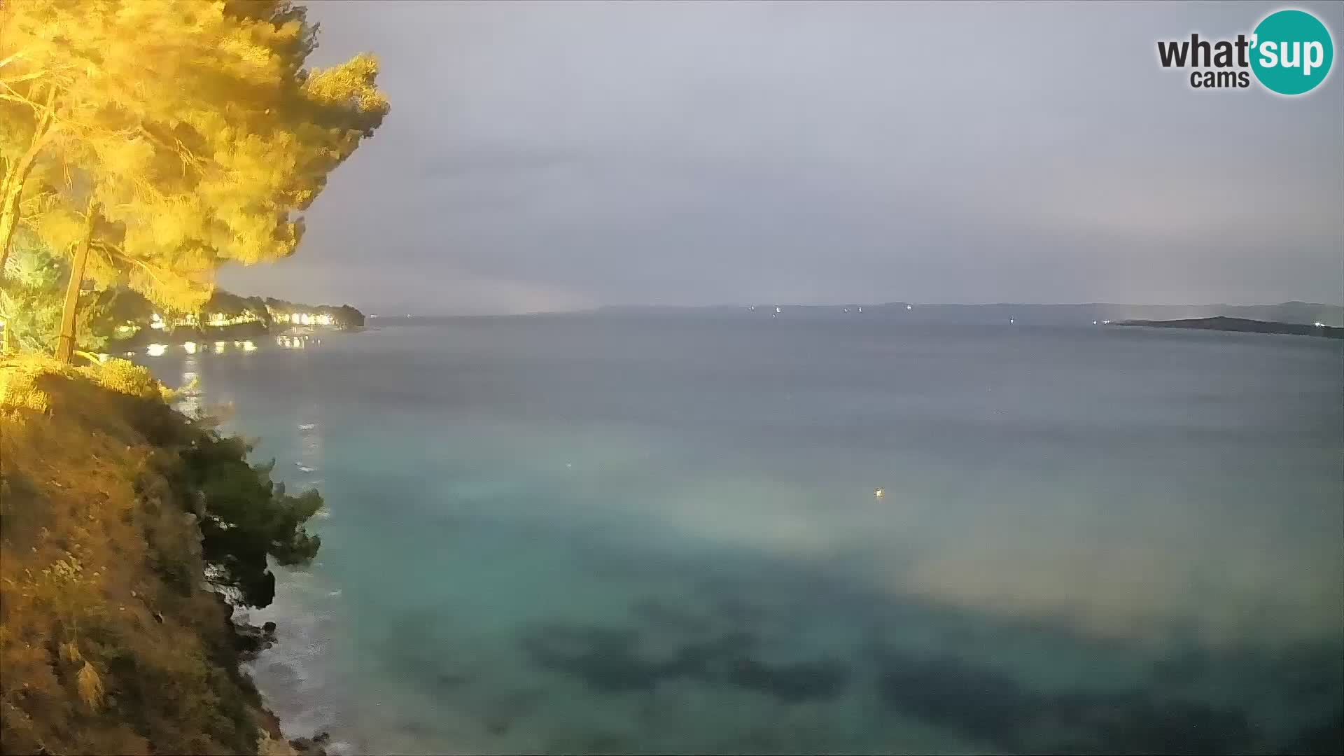 Webcam Strand Potočine Bol – Liveblick auf Borak Beach, Insel Brač