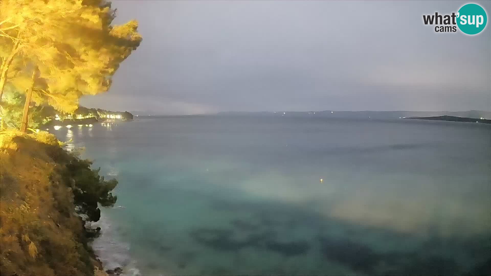 Webcam Strand Potočine Bol – Liveblick auf Borak Beach, Insel Brač