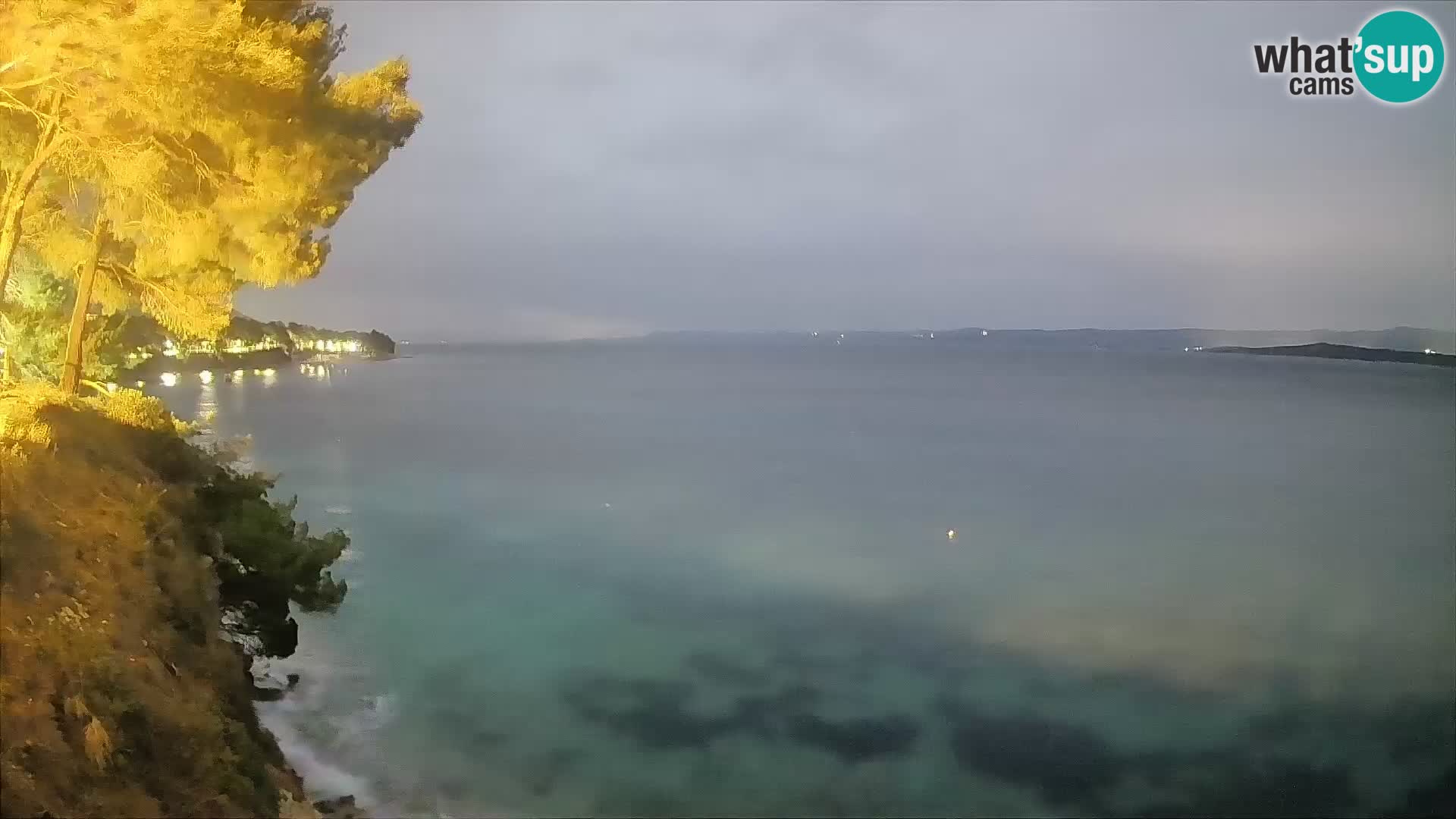 Webcam Potočine Beach Bol – Live View of Borak Beach, Brač Island