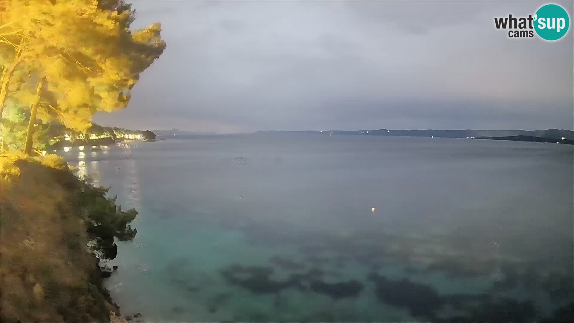 Webcam Strand Potočine Bol – Liveblick auf Borak Beach, Insel Brač