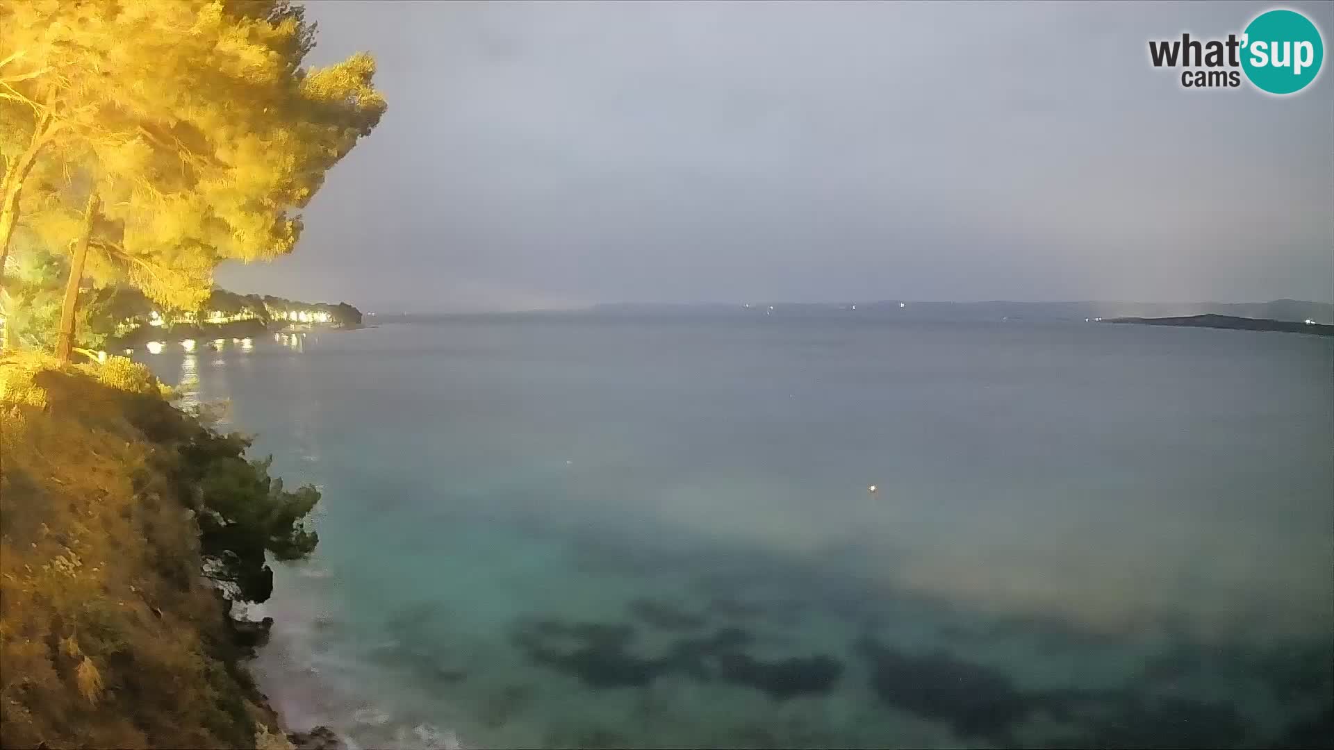 Webcam Strand Potočine Bol – Liveblick auf Borak Beach, Insel Brač