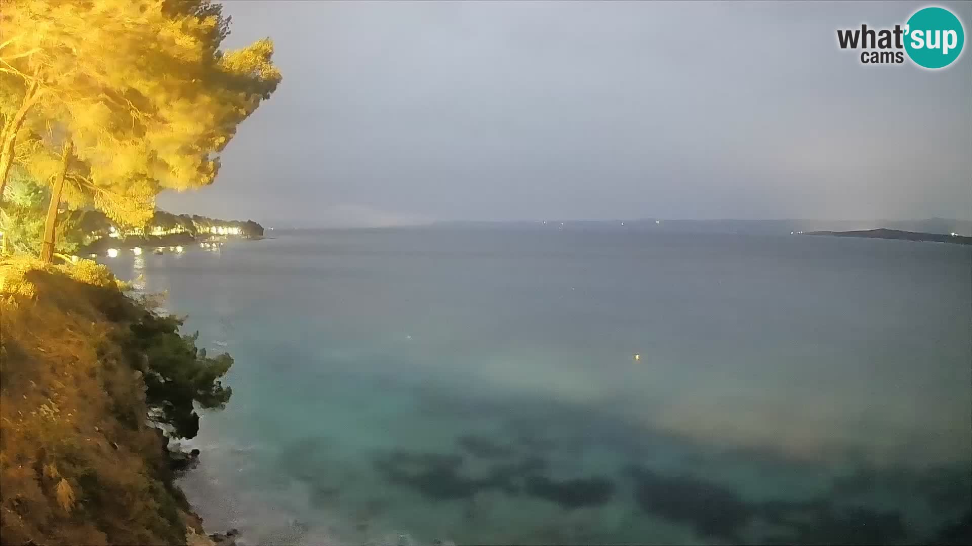 Webcam Strand Potočine Bol – Liveblick auf Borak Beach, Insel Brač