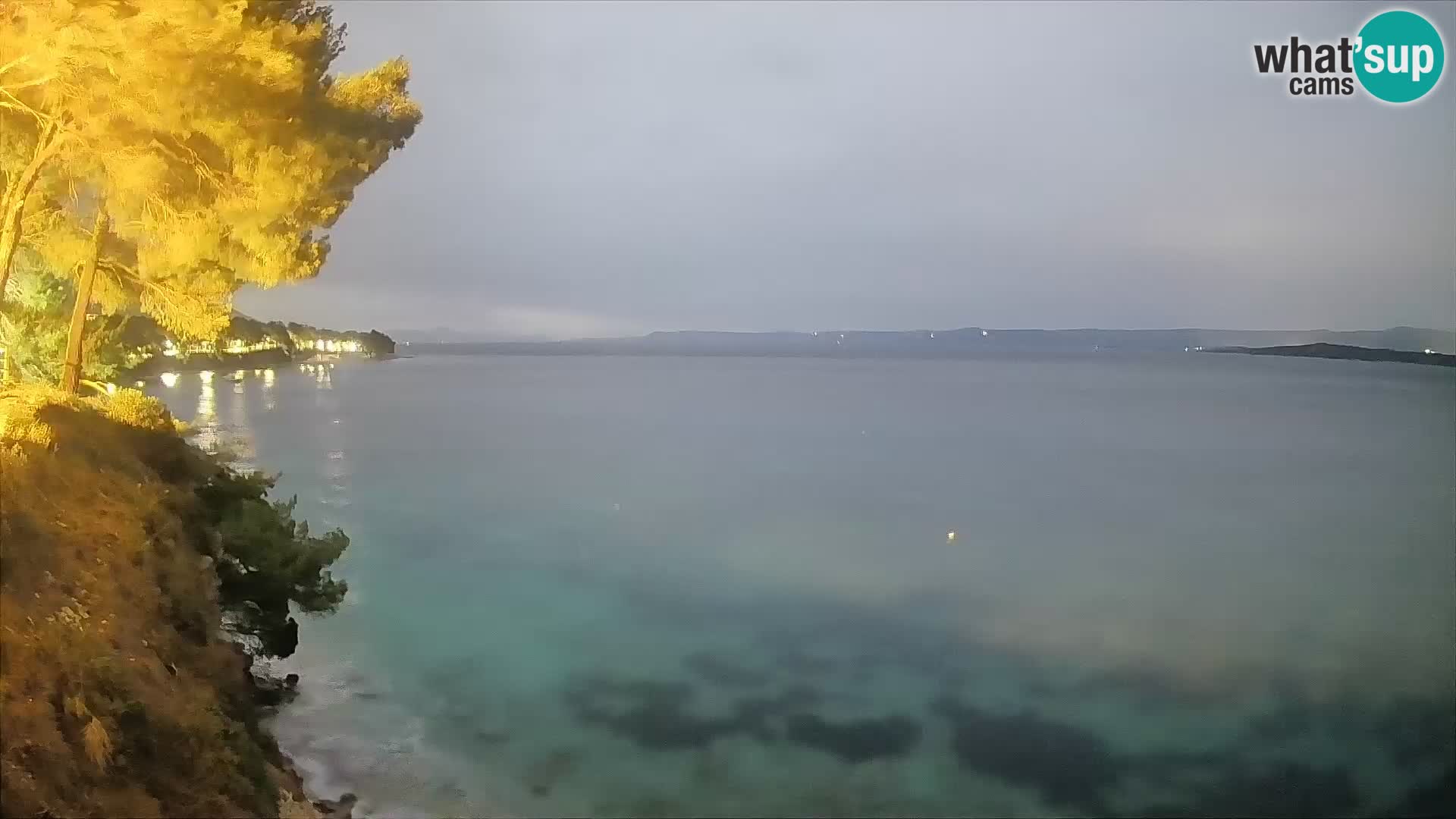 Webcam Potočine Beach Bol – Live View of Borak Beach, Brač Island