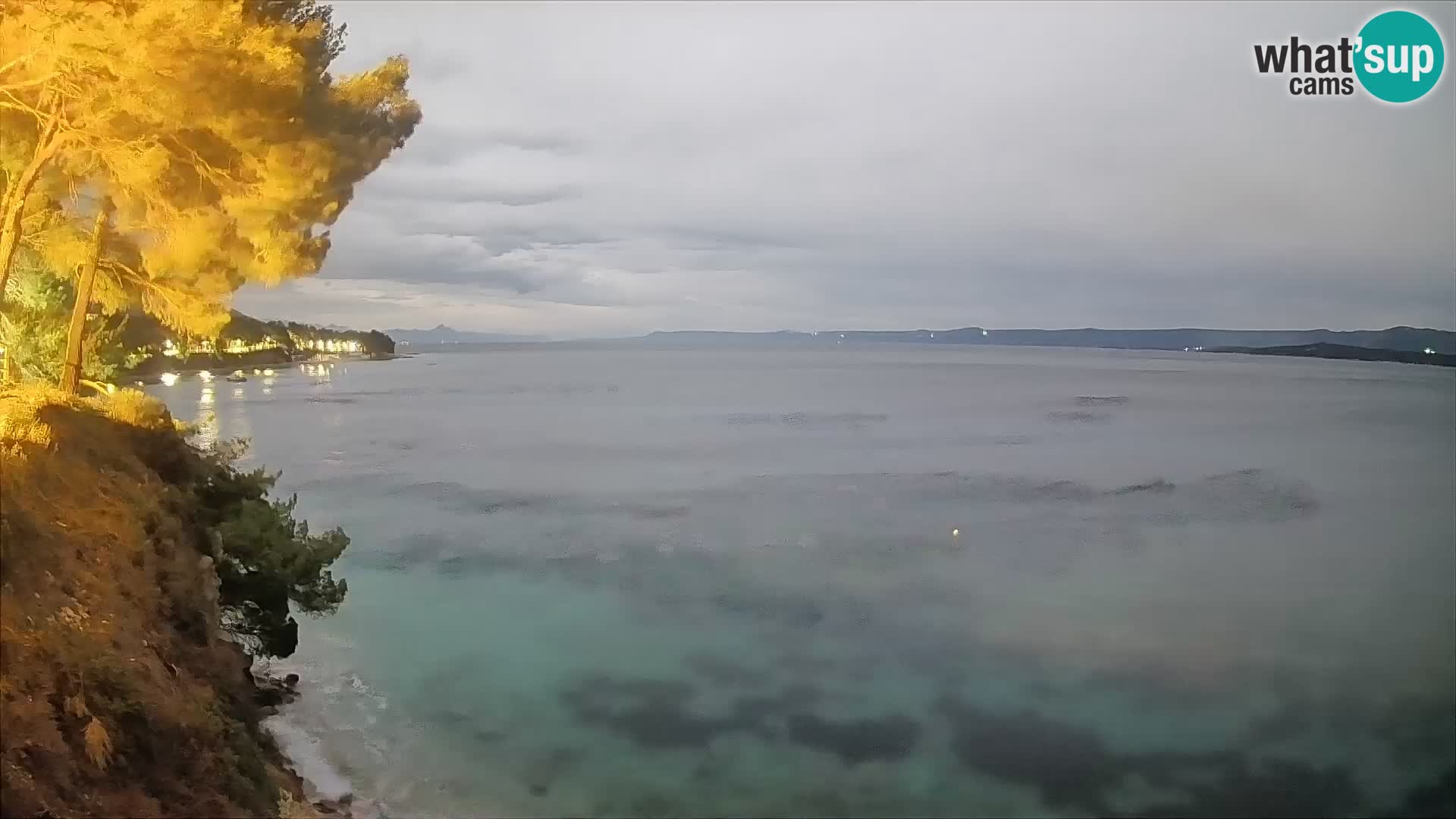 Webcam Potočine Beach Bol – Live View of Borak Beach, Brač Island
