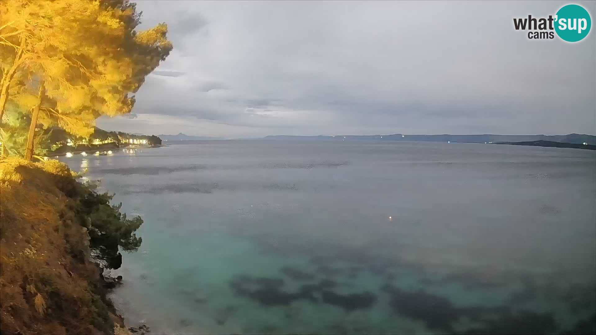 Webcam Potočine Beach Bol – Live View of Borak Beach, Brač Island