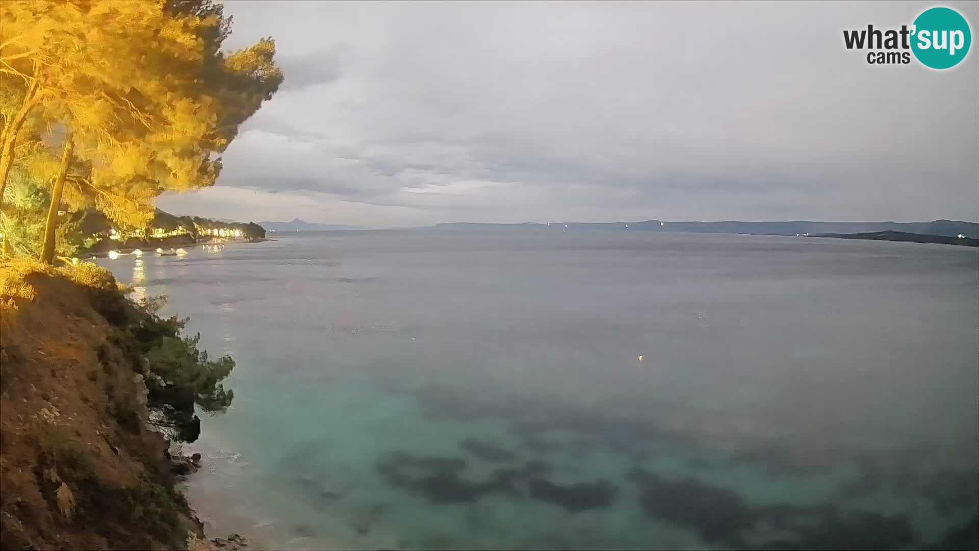 Webcam Playa Potočine Bol – Vista en vivo de Borak Beach, Isla de Brač