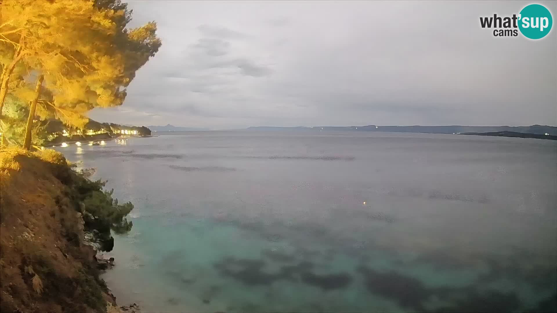 Webcam Playa Potočine Bol – Vista en vivo de Borak Beach, Isla de Brač