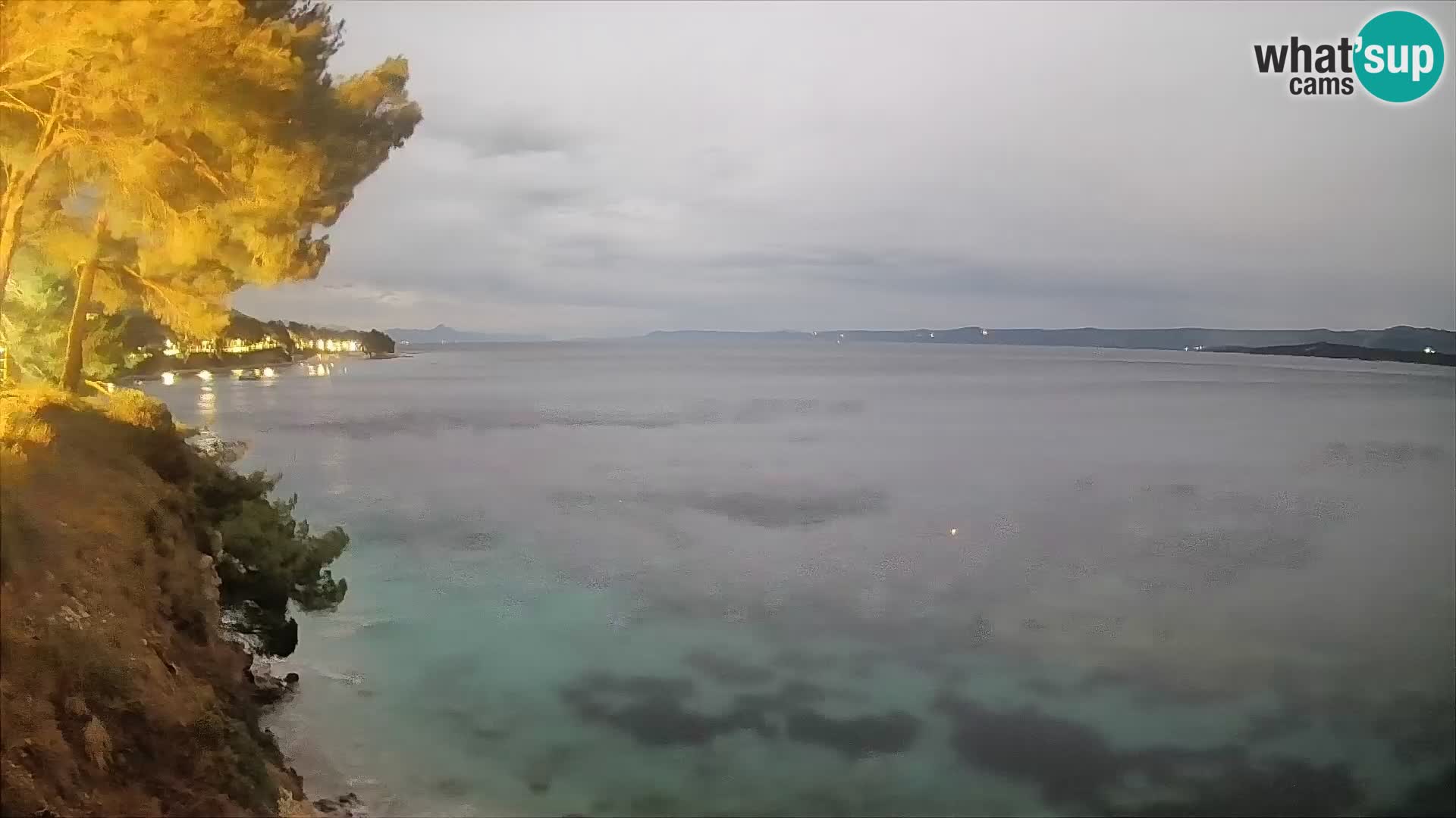 Webcam Strand Potočine Bol – Liveblick auf Borak Beach, Insel Brač