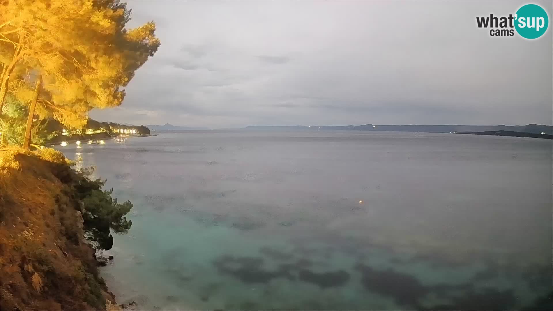 Webcam Strand Potočine Bol – Liveblick auf Borak Beach, Insel Brač