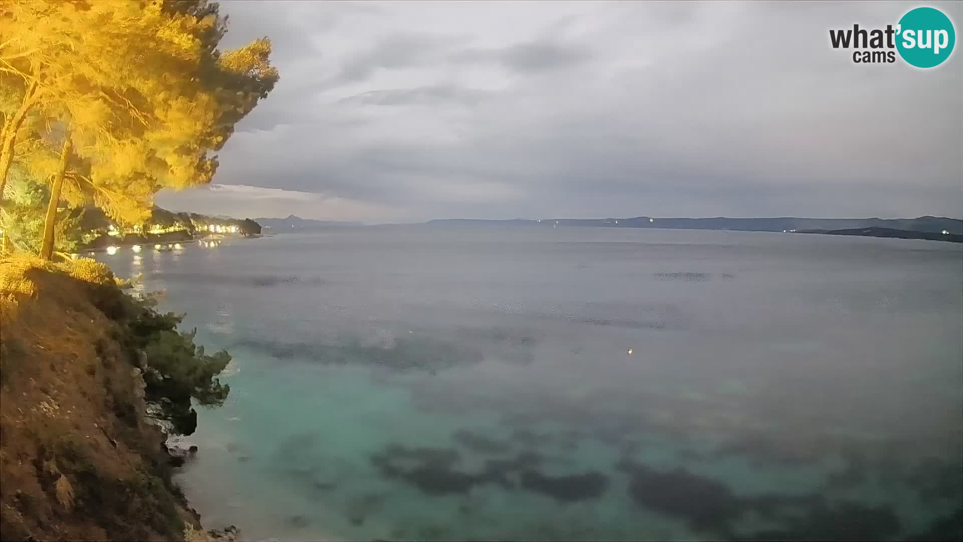 Webcam Strand Potočine Bol – Liveblick auf Borak Beach, Insel Brač