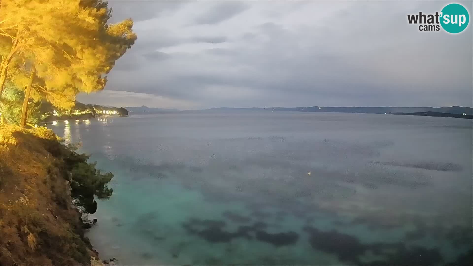 Webcam Potočine Beach Bol – Live View of Borak Beach, Brač Island