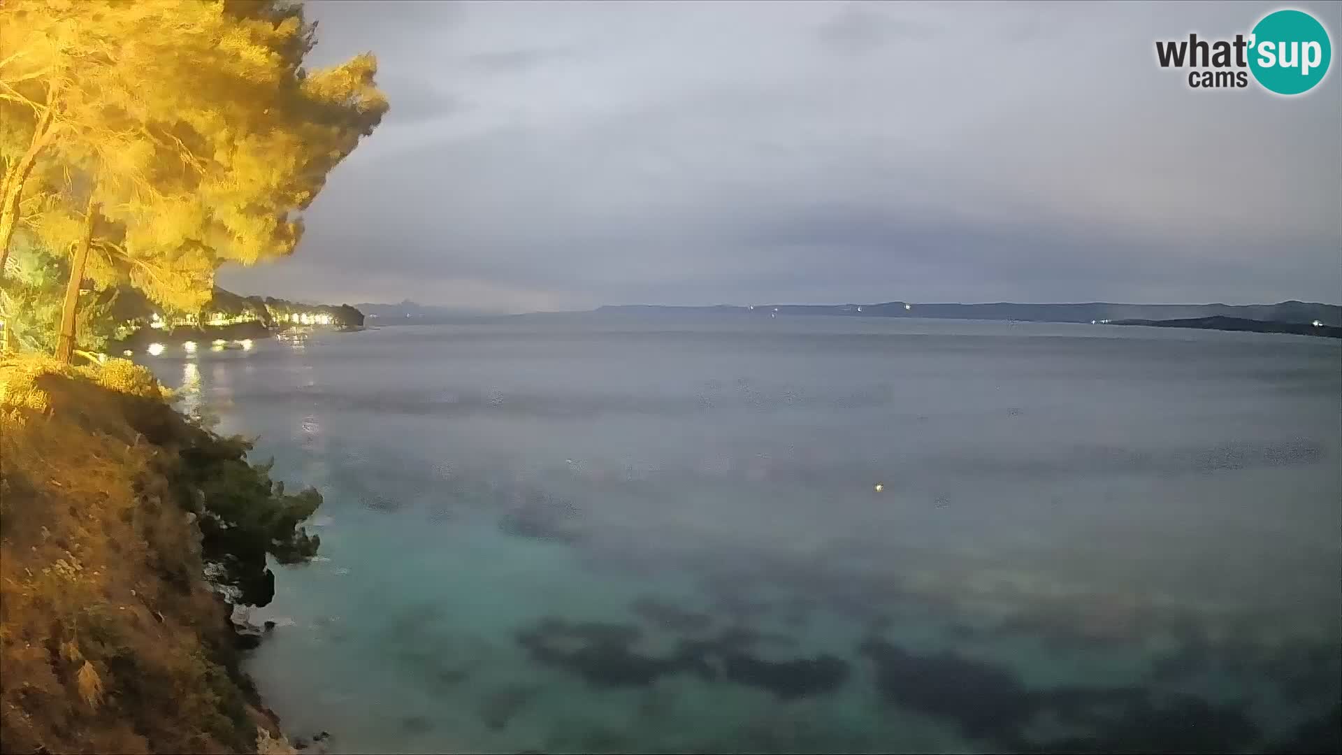 Webcam plage Potočine Bol – Vue en direct sur Borak Beach, île de Brač