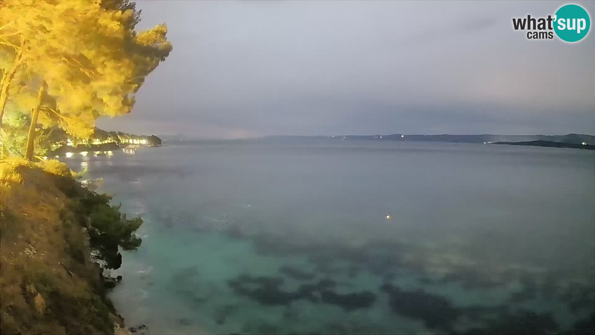 Webcam Potočine Beach Bol – Live View of Borak Beach, Brač Island
