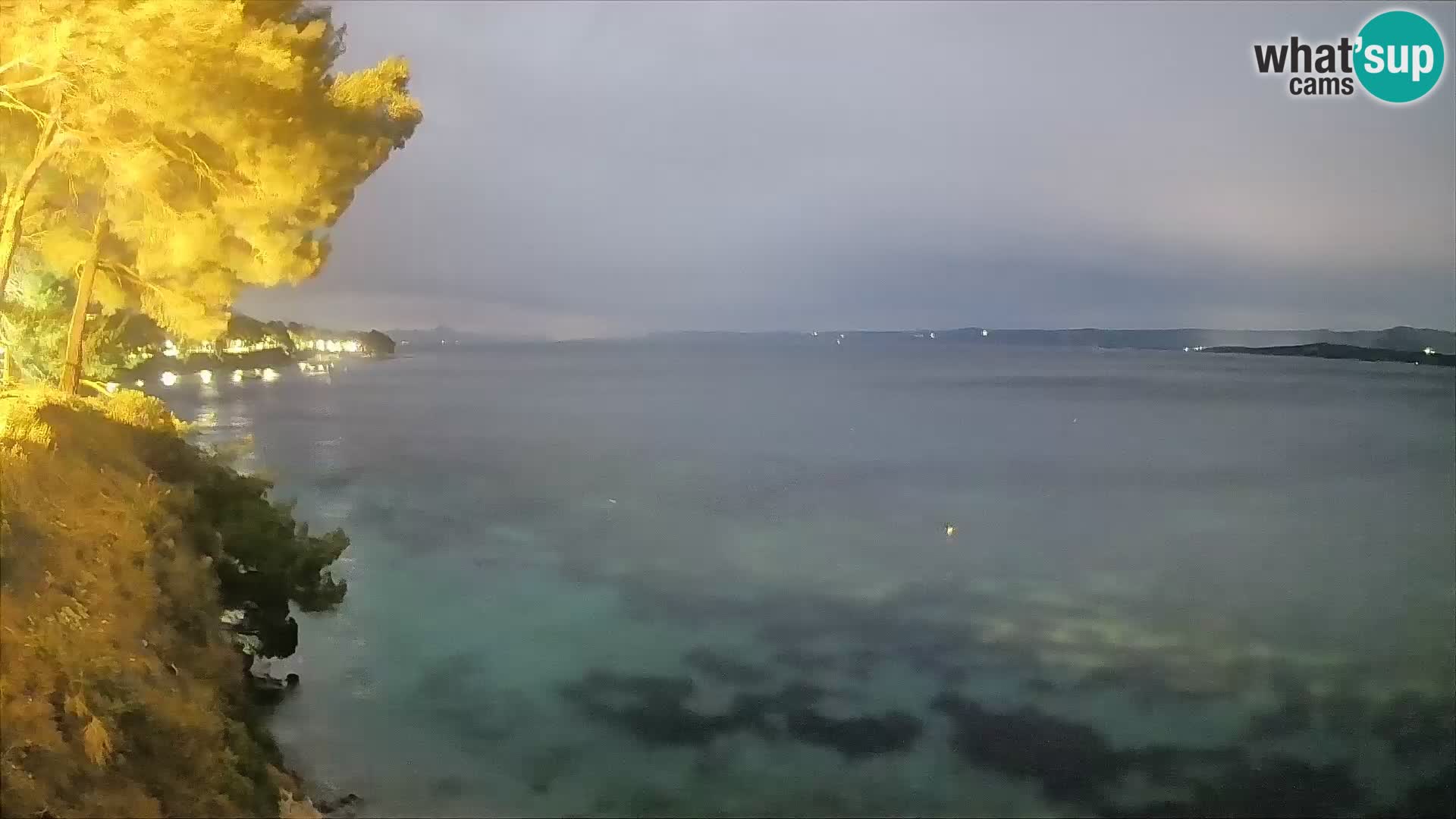 Webcam Strand Potočine Bol – Liveblick auf Borak Beach, Insel Brač