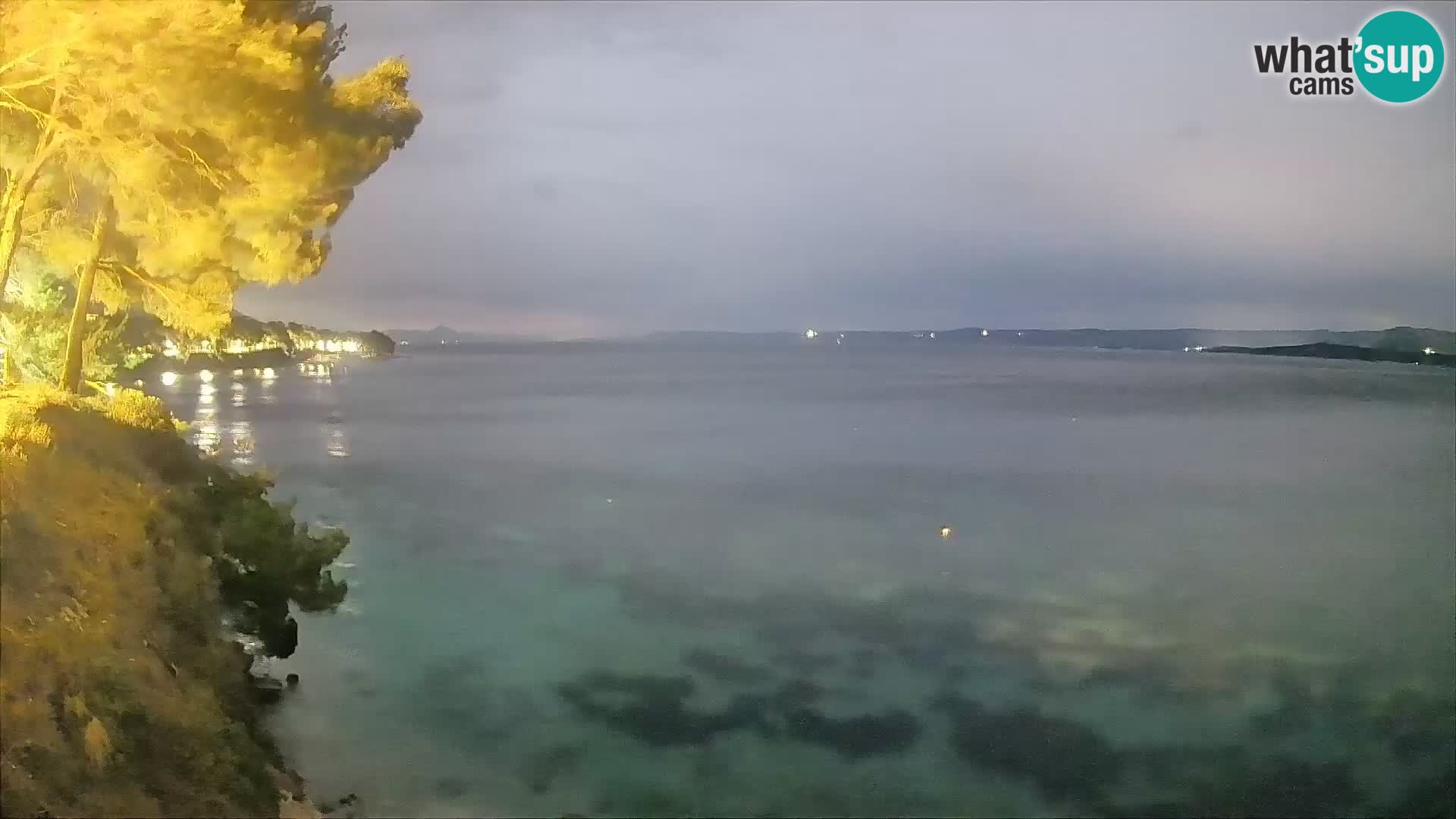 Webcam Potočine Beach Bol – Live View of Borak Beach, Brač Island