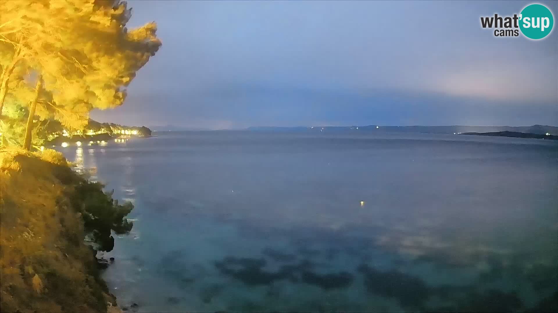 Webcam Potočine Beach Bol – Live View of Borak Beach, Brač Island