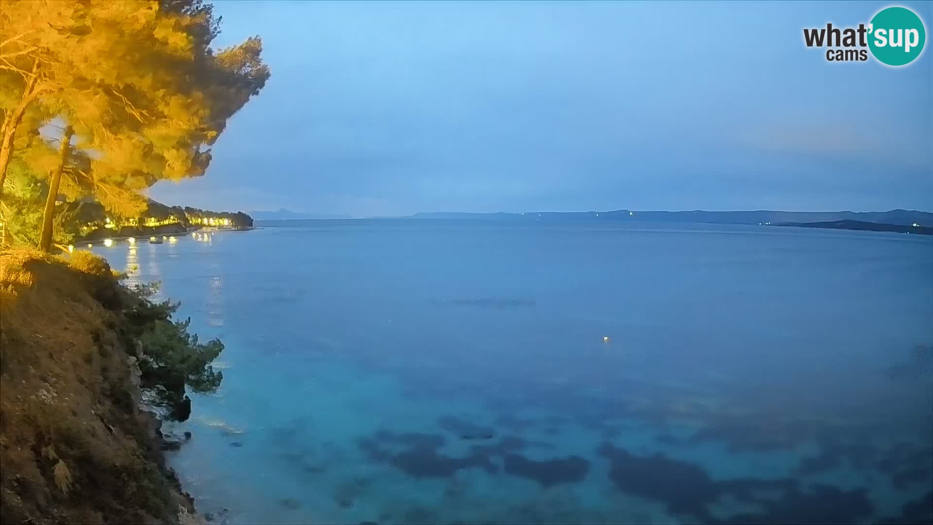 Webcam Strand Potočine Bol – Liveblick auf Borak Beach, Insel Brač