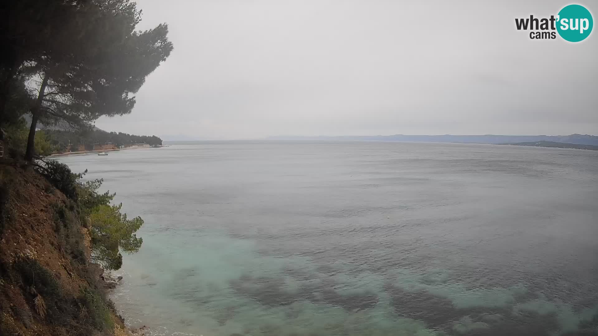 Webcam Strand Potočine Bol – Liveblick auf Borak Beach, Insel Brač