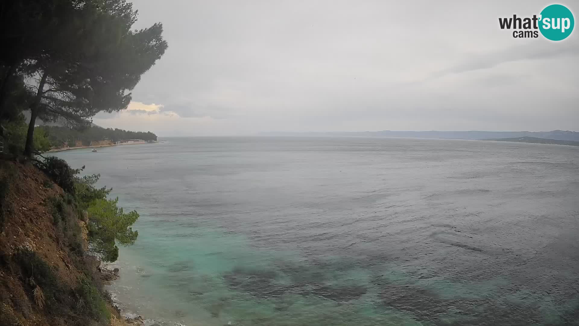 Webcam Strand Potočine Bol – Liveblick auf Borak Beach, Insel Brač