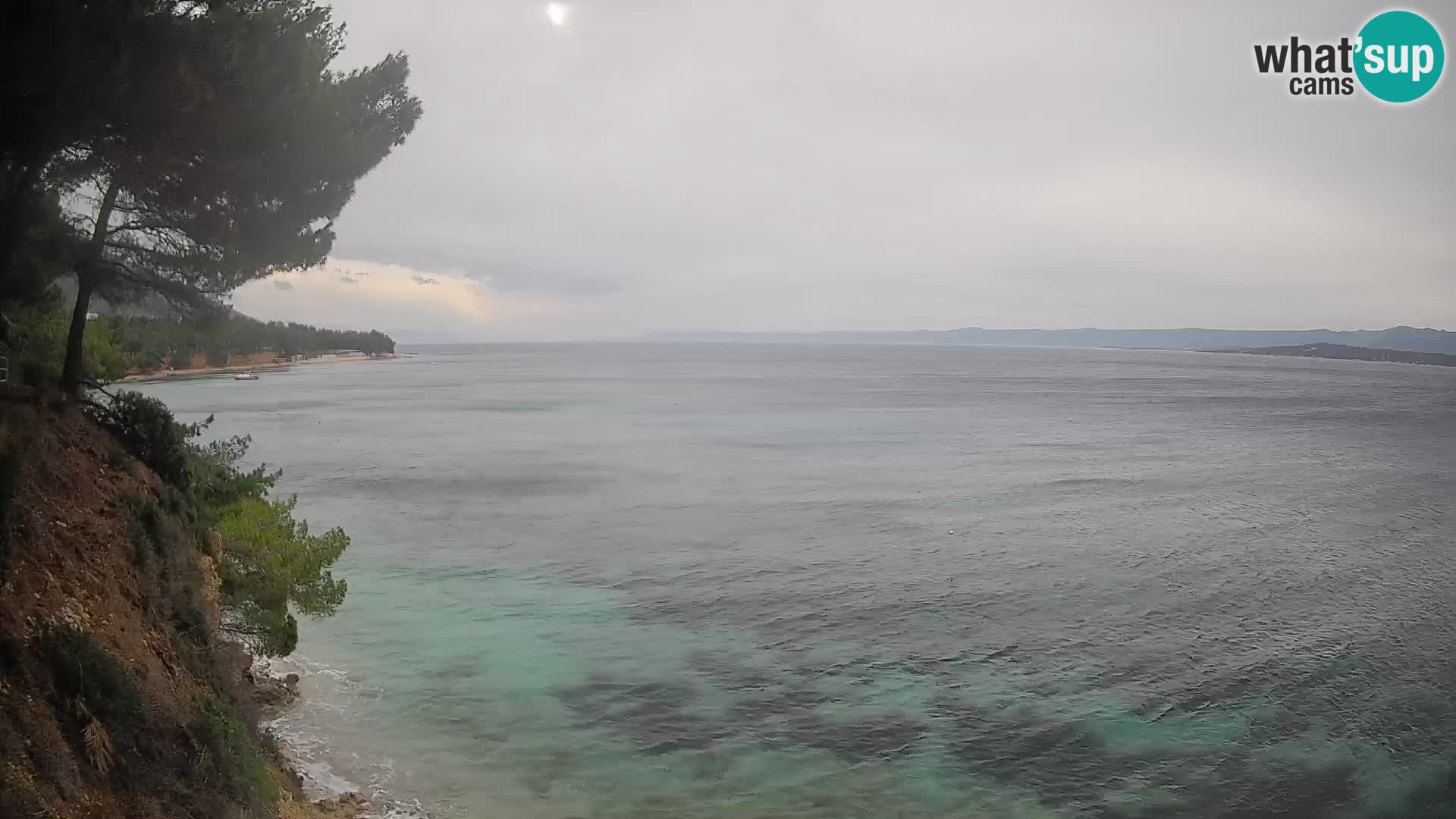 Webcam Potočine Beach Bol – Live View of Borak Beach, Brač Island