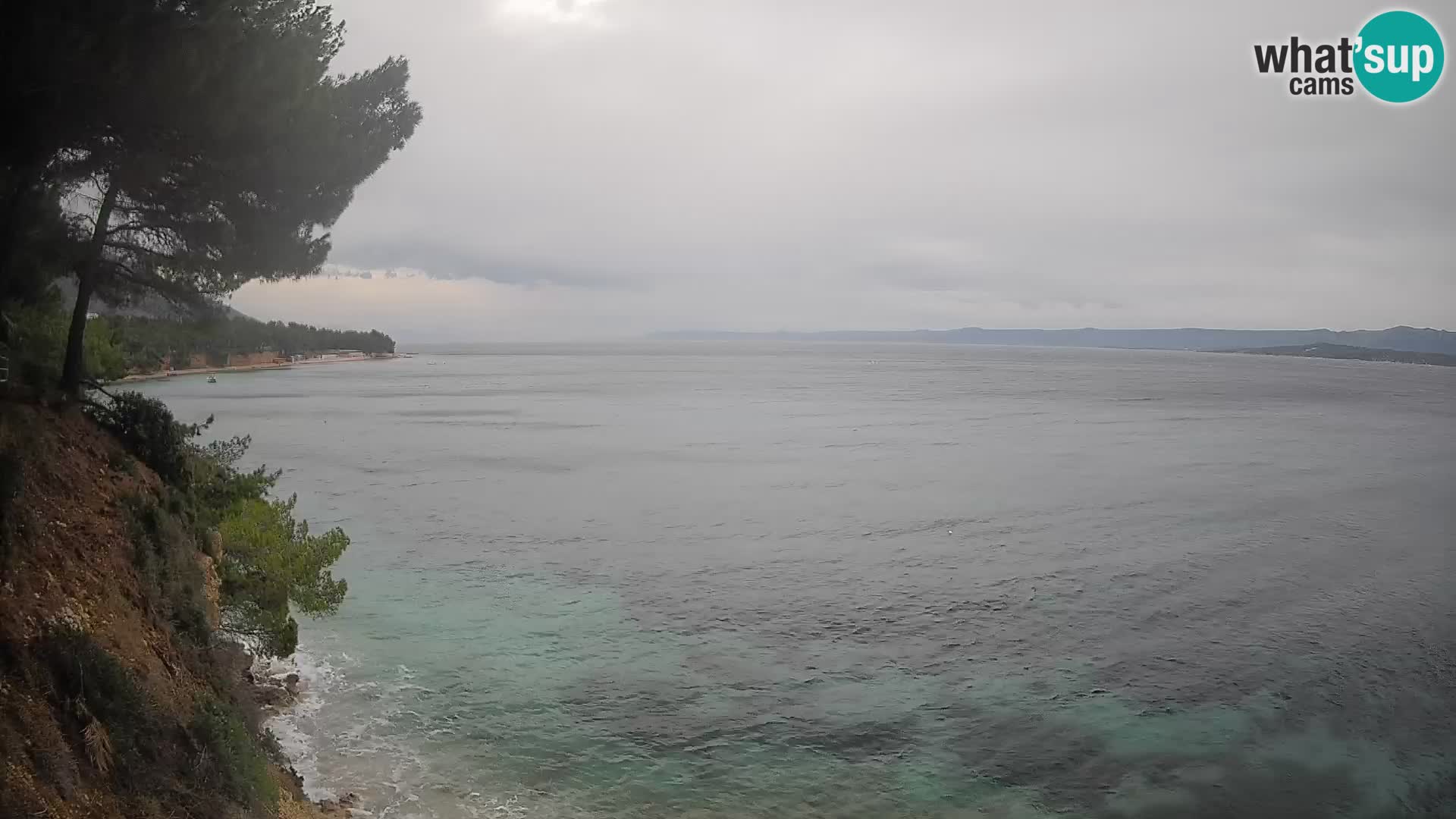 Webcam plage Potočine Bol – Vue en direct sur Borak Beach, île de Brač