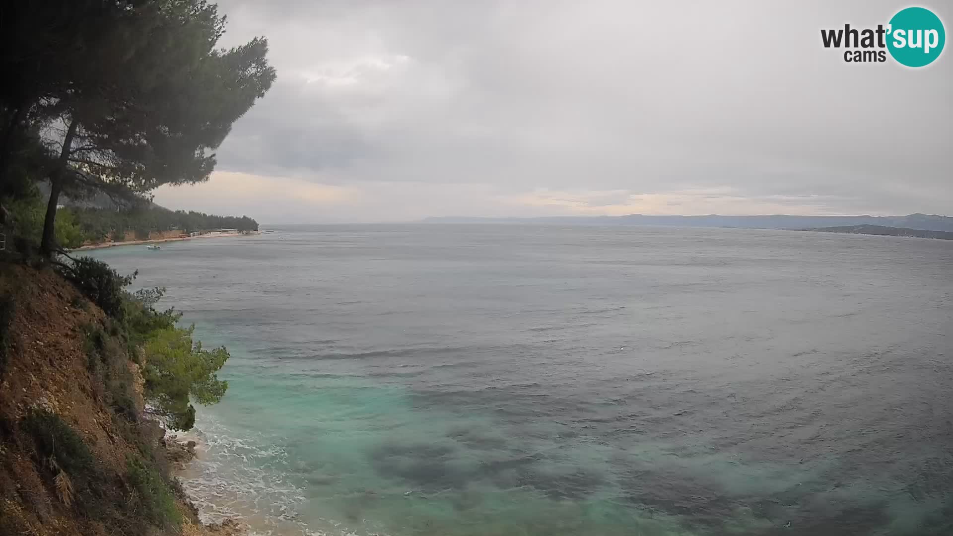 Webcam Strand Potočine Bol – Liveblick auf Borak Beach, Insel Brač