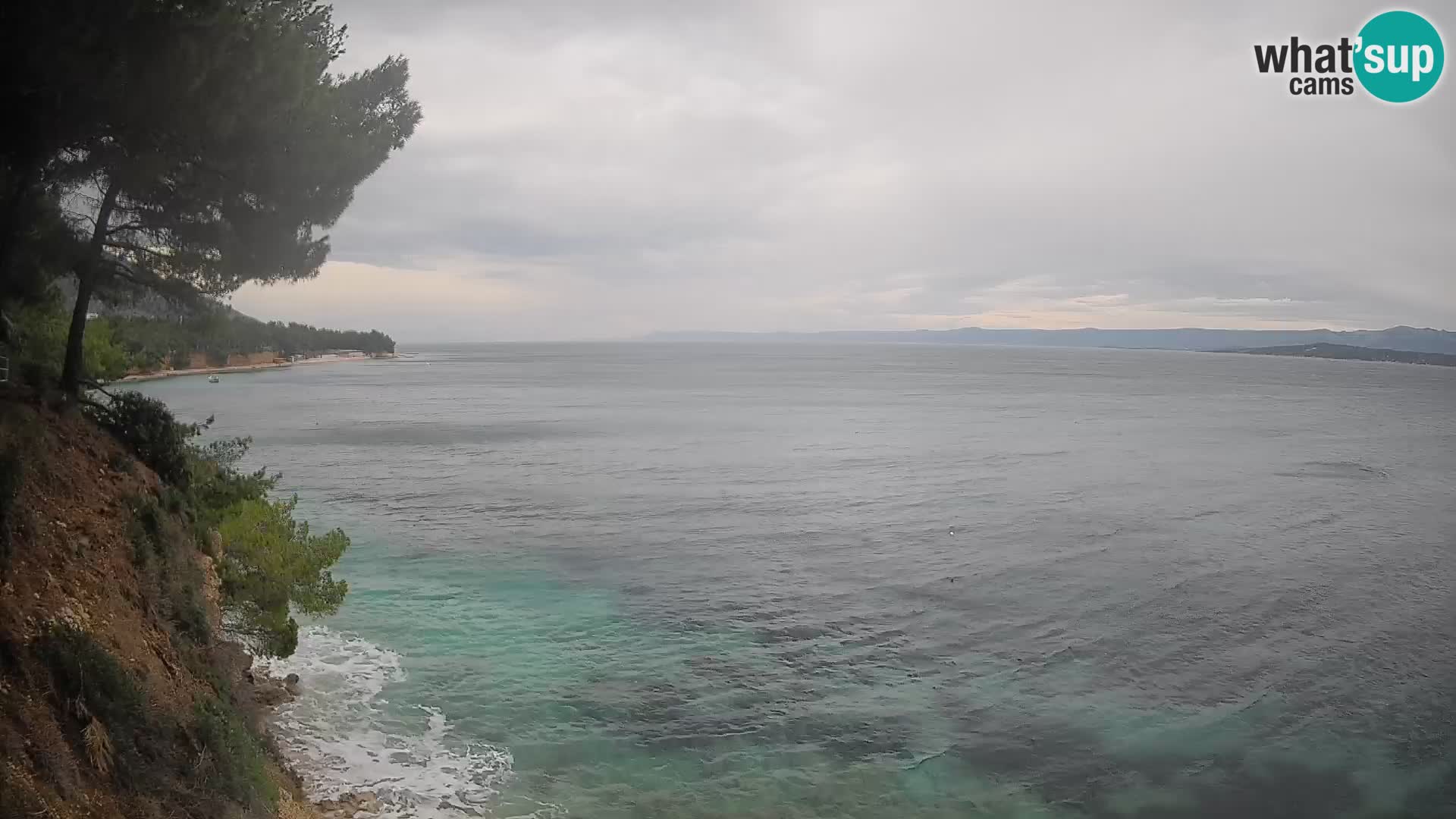 Webcam Strand Potočine Bol – Liveblick auf Borak Beach, Insel Brač