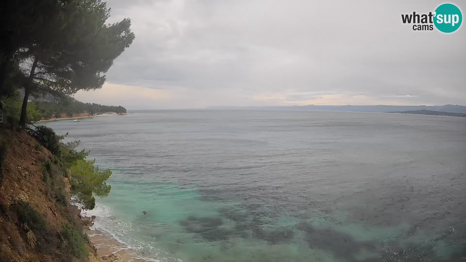 Webcam Potočine Beach Bol – Live View of Borak Beach, Brač Island