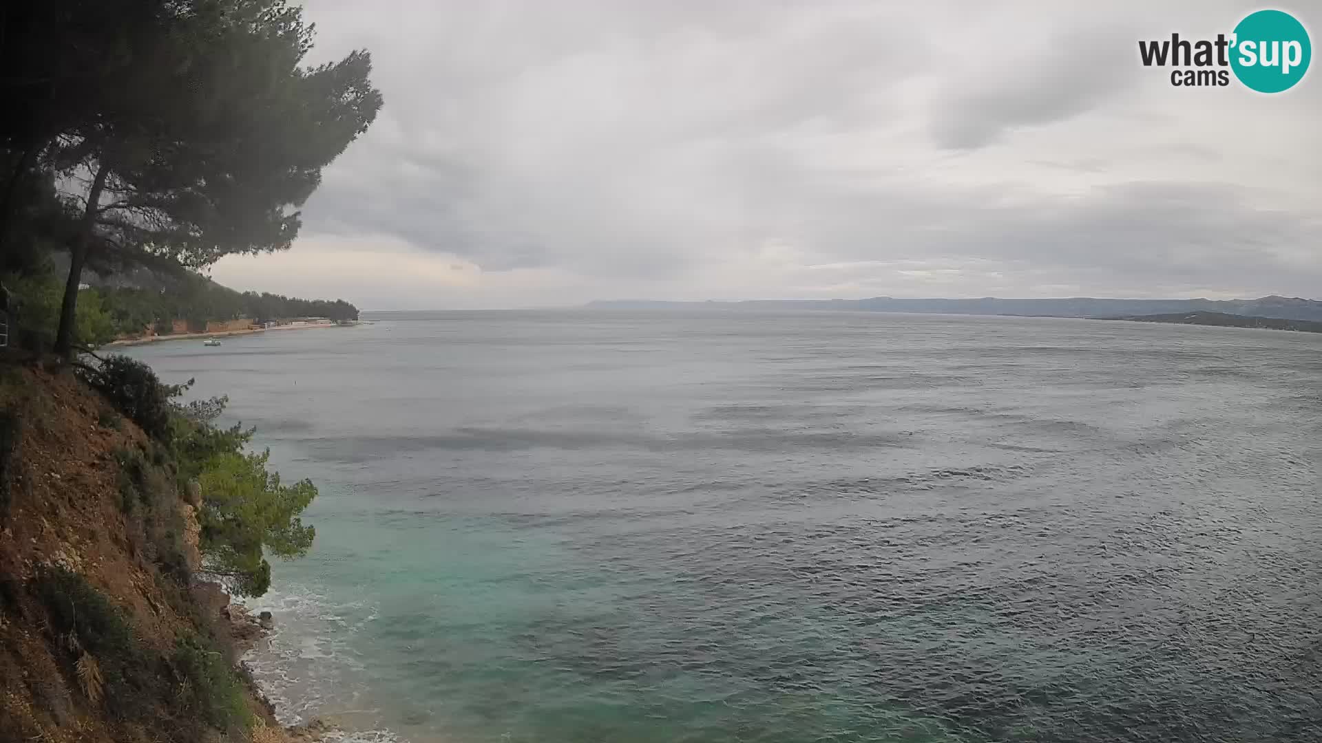 Webcam plage Potočine Bol – Vue en direct sur Borak Beach, île de Brač