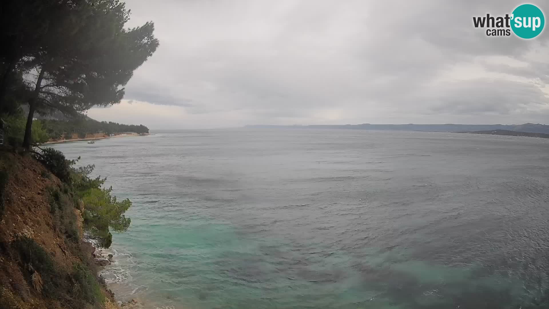 Webcam Strand Potočine Bol – Liveblick auf Borak Beach, Insel Brač