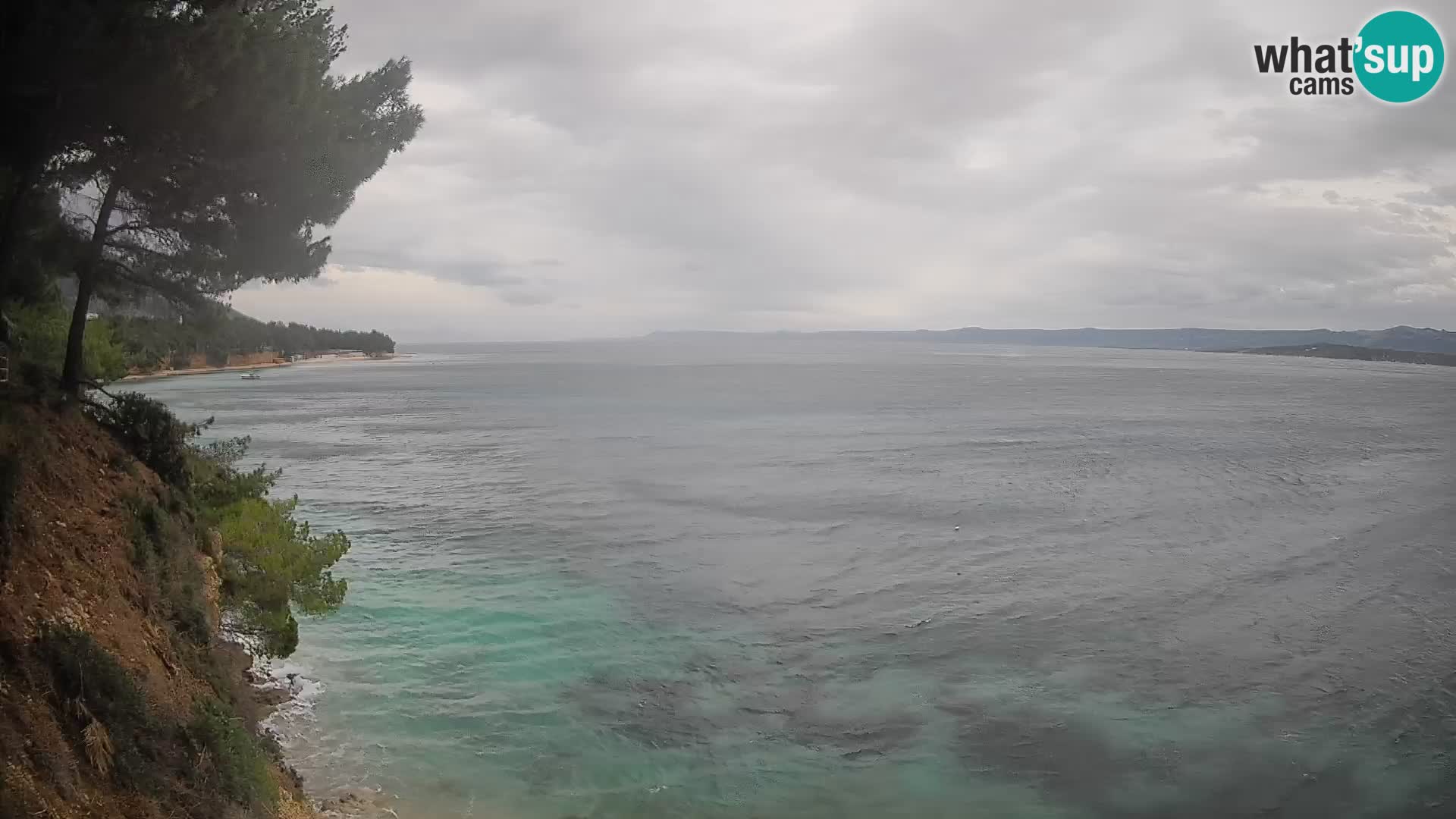 Webcam Strand Potočine Bol – Liveblick auf Borak Beach, Insel Brač