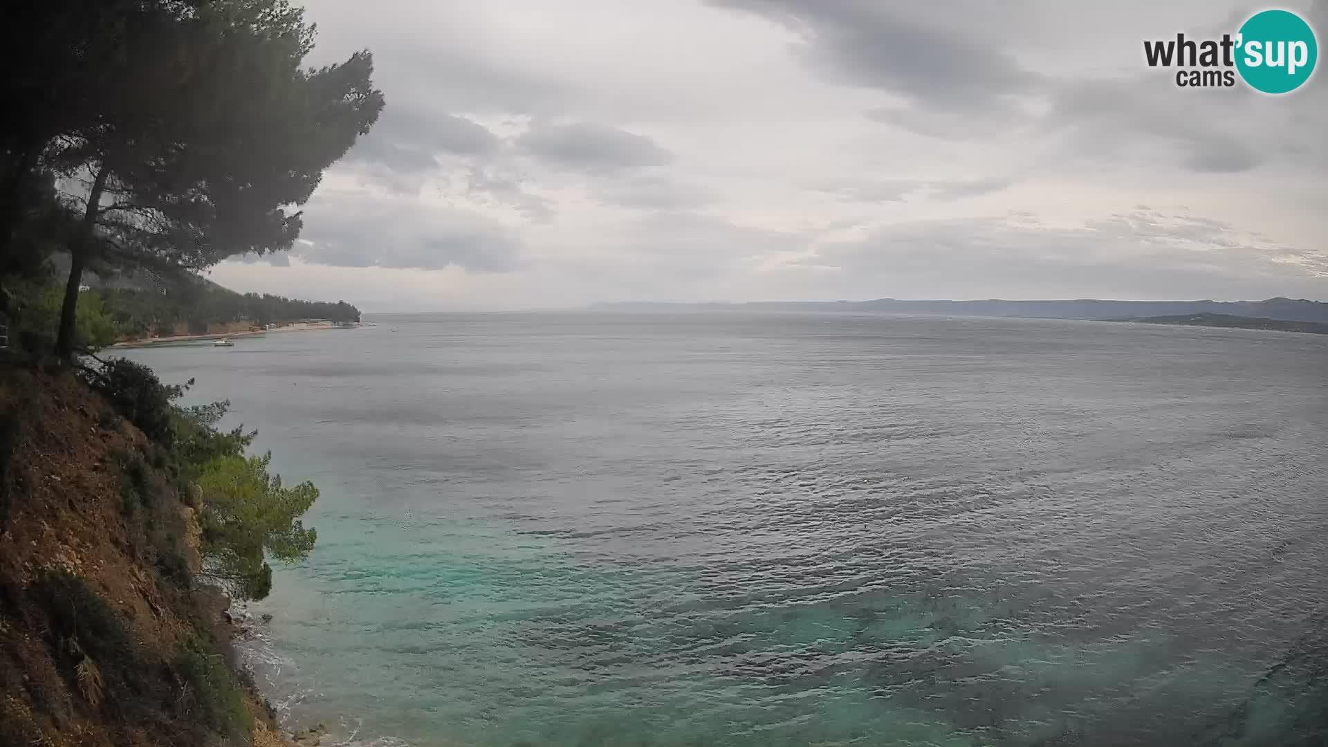 Webcam Potočine Beach Bol – Live View of Borak Beach, Brač Island