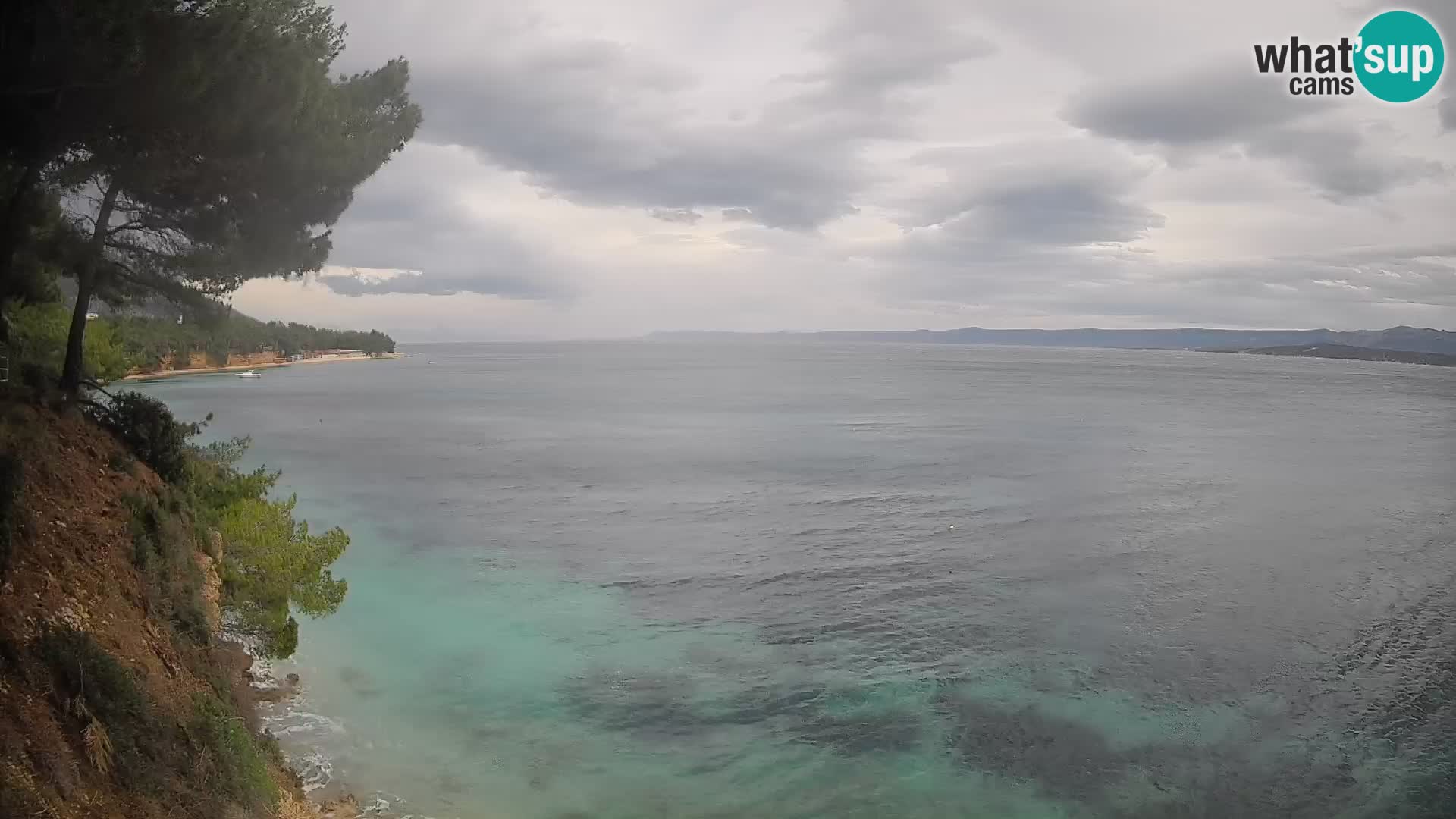 Webcam Strand Potočine Bol – Liveblick auf Borak Beach, Insel Brač