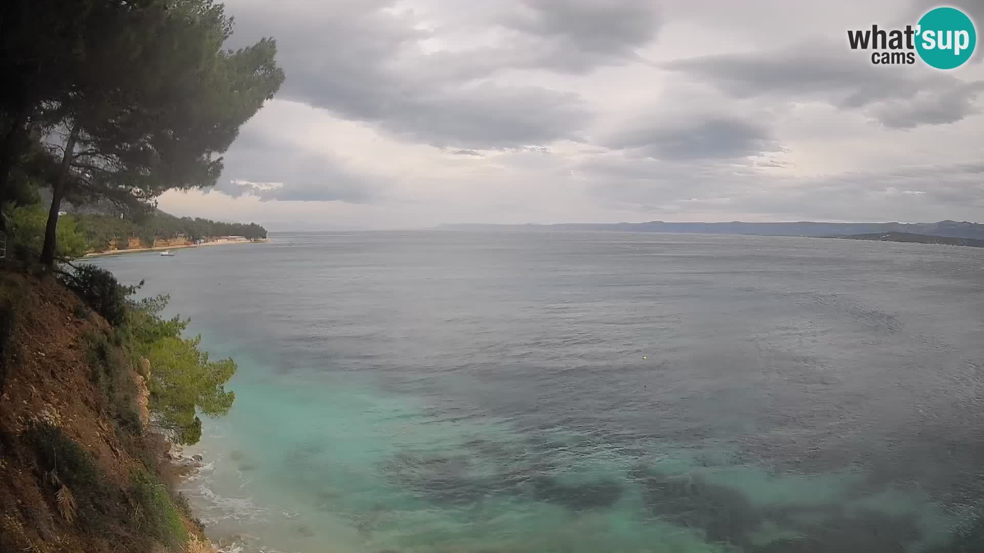 Webcam Potočine Beach Bol – Live View of Borak Beach, Brač Island