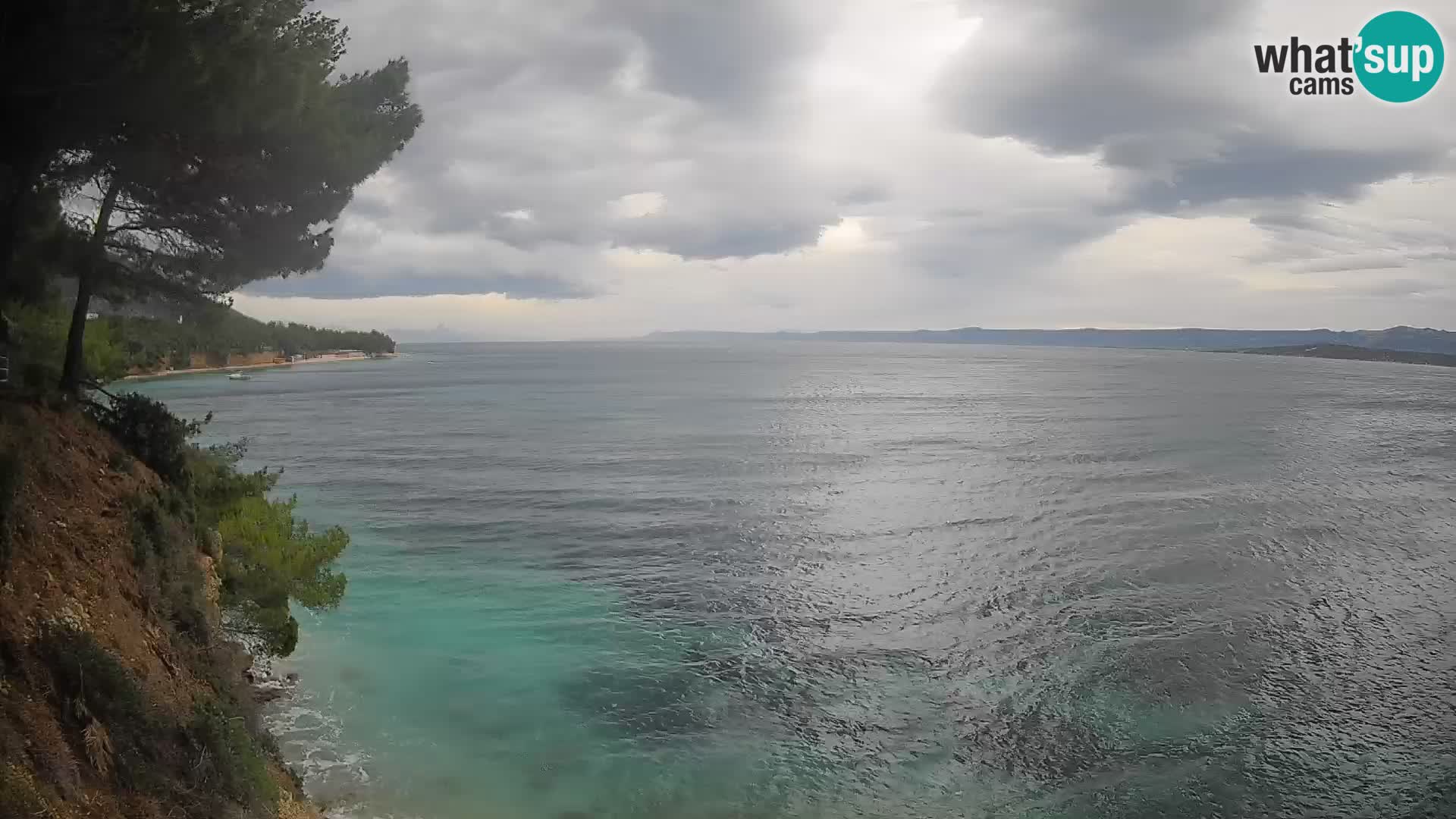 Webcam Potočine Beach Bol – Live View of Borak Beach, Brač Island