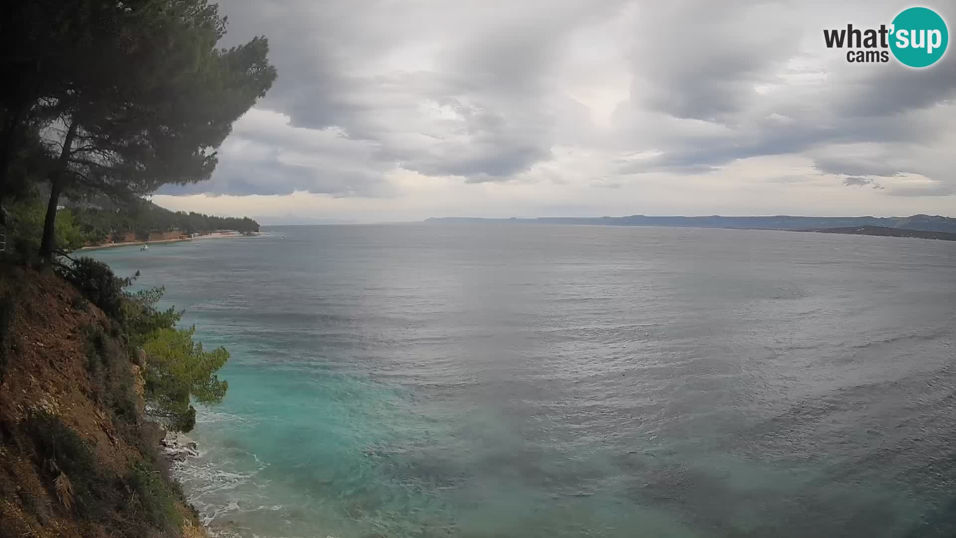 Webcam Strand Potočine Bol – Liveblick auf Borak Beach, Insel Brač