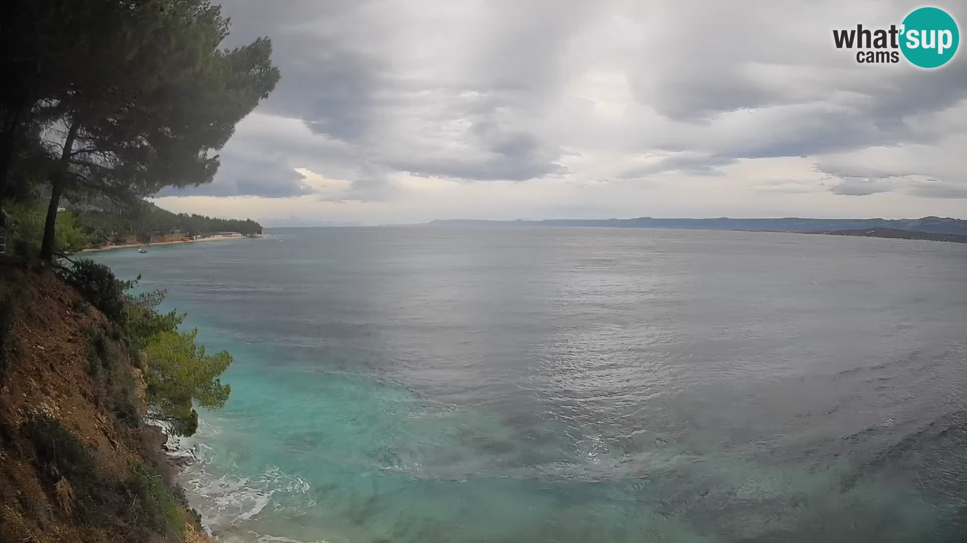 Webcam Strand Potočine Bol – Liveblick auf Borak Beach, Insel Brač