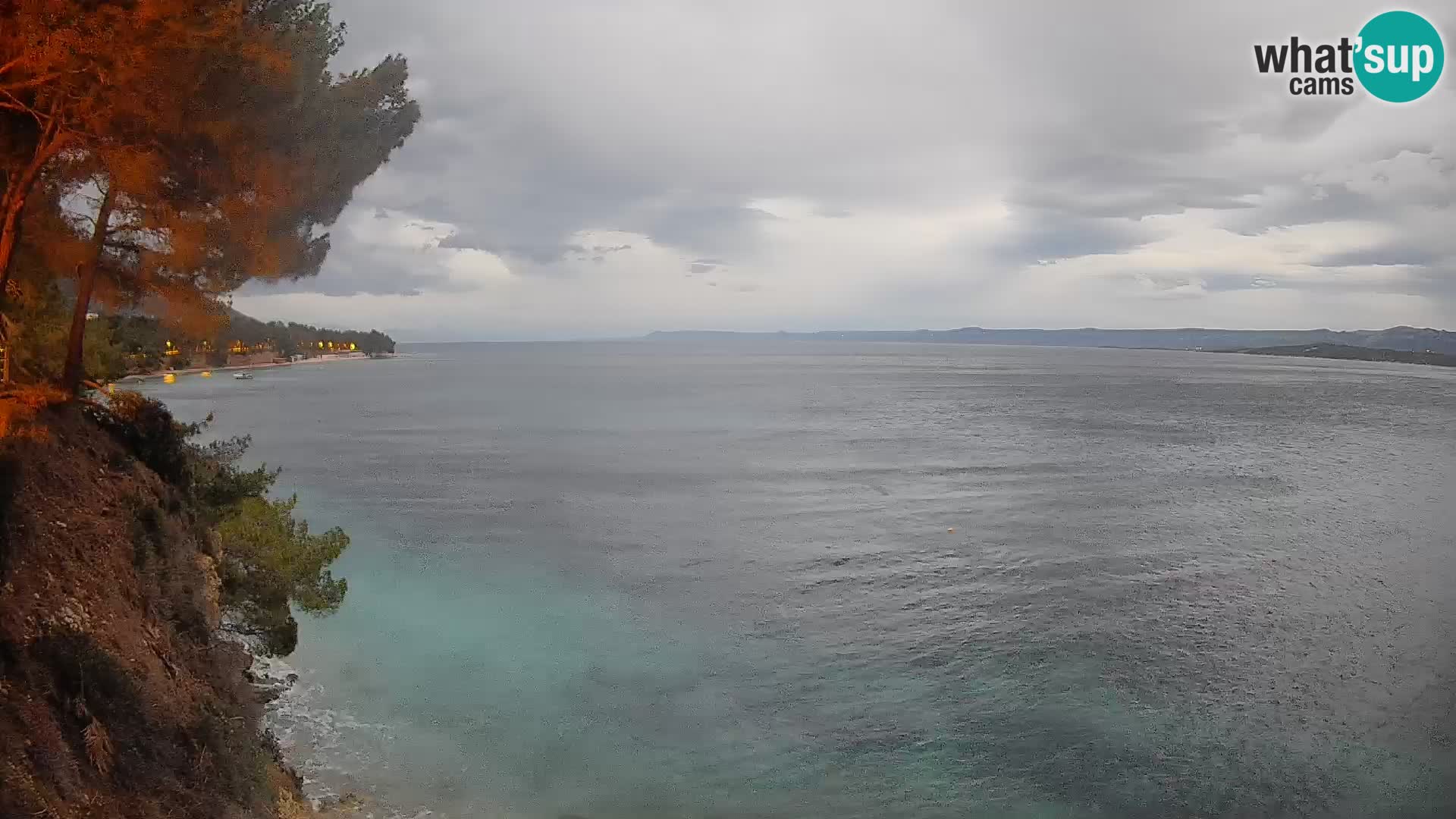 Webcam Strand Potočine Bol – Liveblick auf Borak Beach, Insel Brač