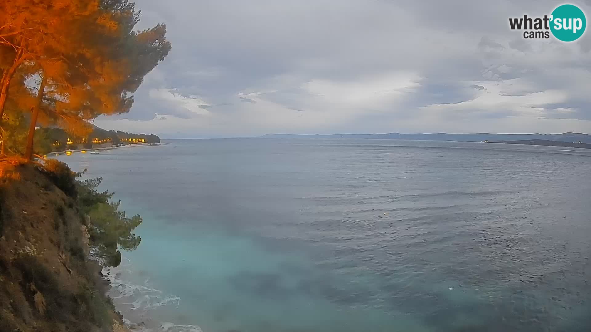 Webcam Strand Potočine Bol – Liveblick auf Borak Beach, Insel Brač