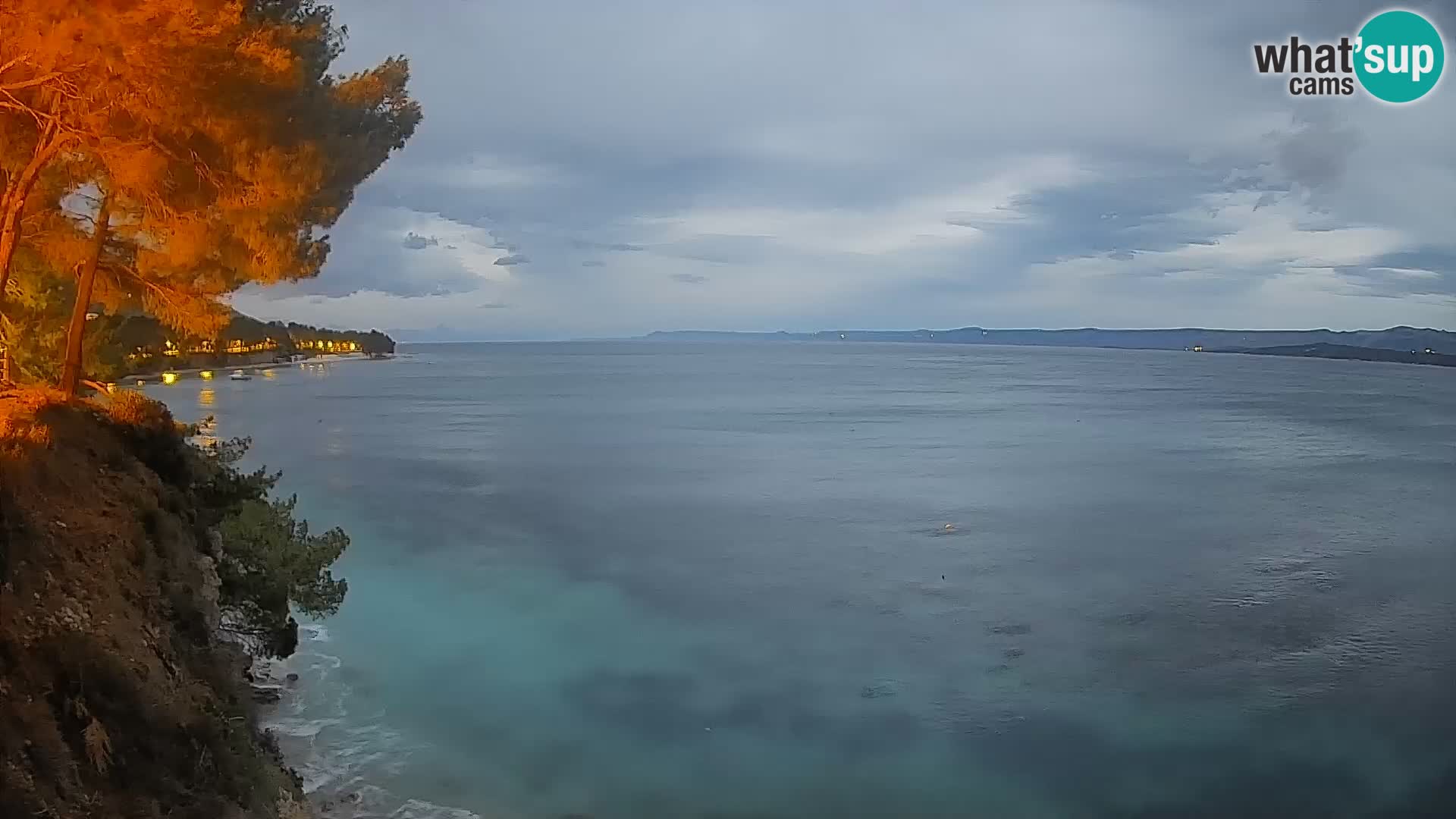 Webcam Potočine Beach Bol – Live View of Borak Beach, Brač Island