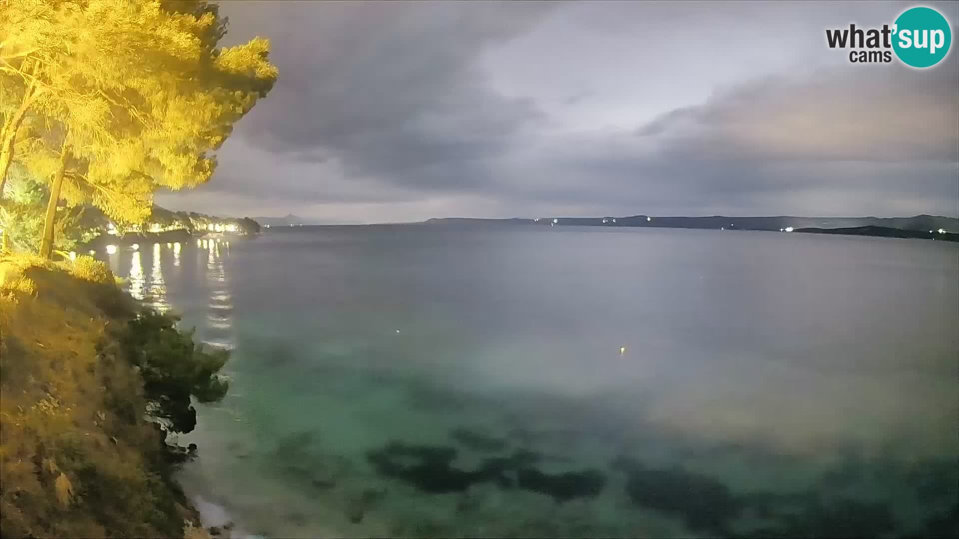 Webcam Playa Potočine Bol – Vista en vivo de Borak Beach, Isla de Brač
