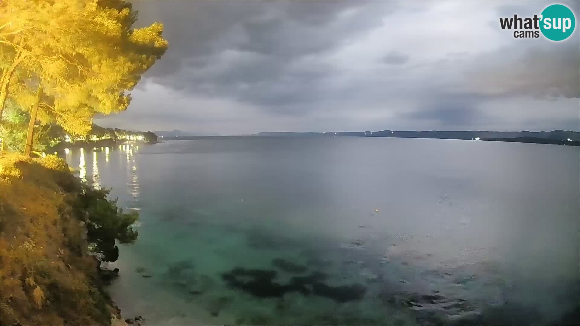 Webcam Potočine Beach Bol – Live View of Borak Beach, Brač Island