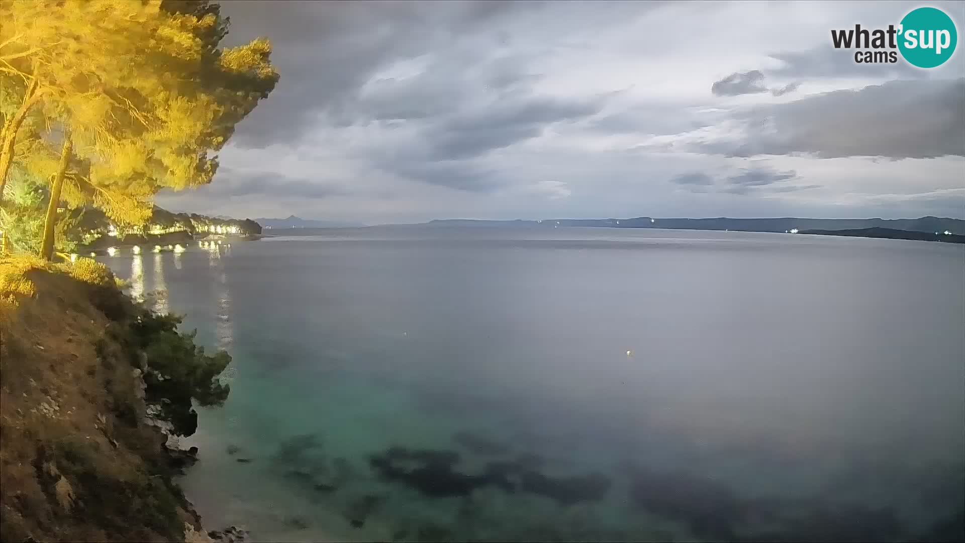 Webcam Playa Potočine Bol – Vista en vivo de Borak Beach, Isla de Brač