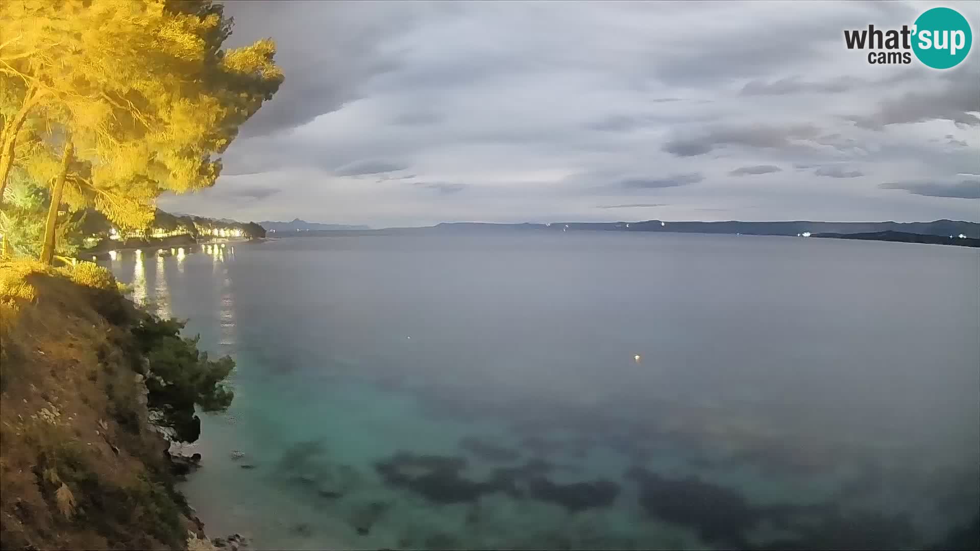 Webcam Potočine Beach Bol – Live View of Borak Beach, Brač Island